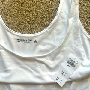 Abercrombie & Fitch white bodysuit - soft collection - Large